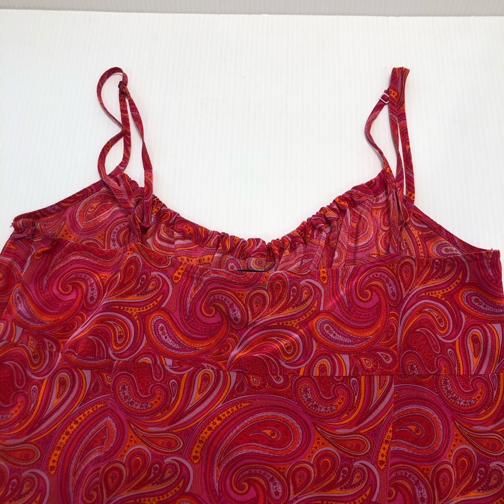 Banana Republic Paisley Tank Top Size L - Picture 12 of 15